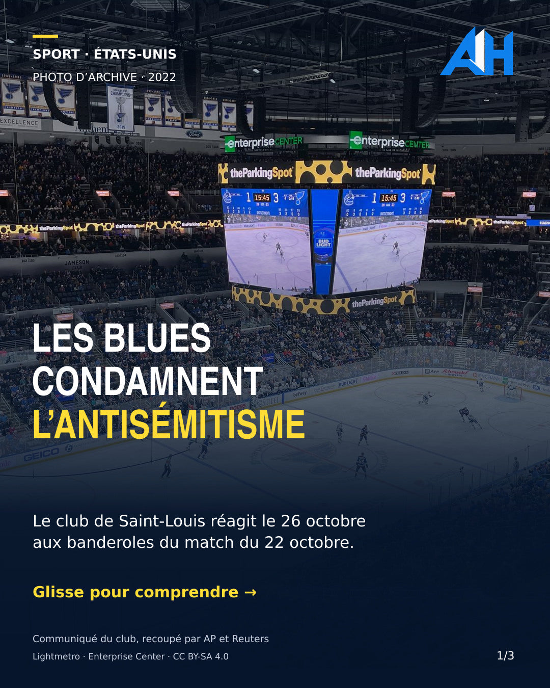 Saint-Louis : les Blues condamnent l’antisémitisme après des banderoles en tribunes