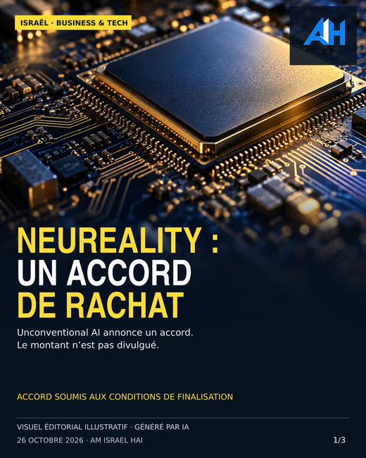IA : Unconventional annonce un accord pour racheter l’israélien NeuReality
