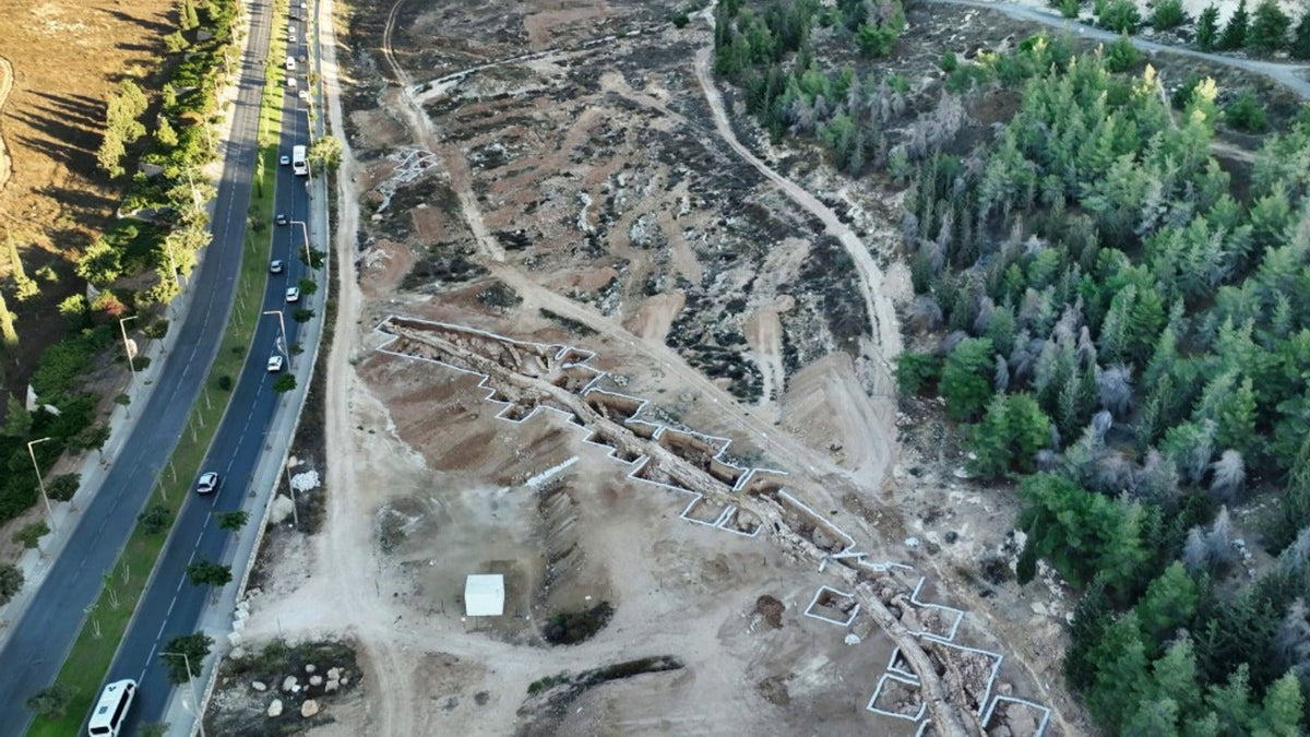 Jérusalem : 300 mètres d’un aqueduc antique mis au jour près de Ramat Rachel