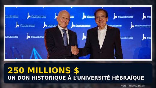 Université hébraïque : le don record de 250 millions de dollars de John Paulson