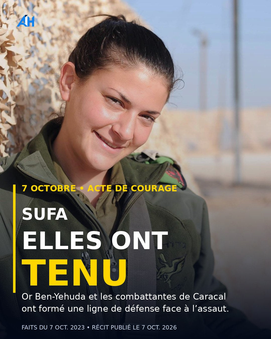 Sufa : le récit longtemps méconnu d’Or Ben‑Yehuda et des combattantes de Caracal