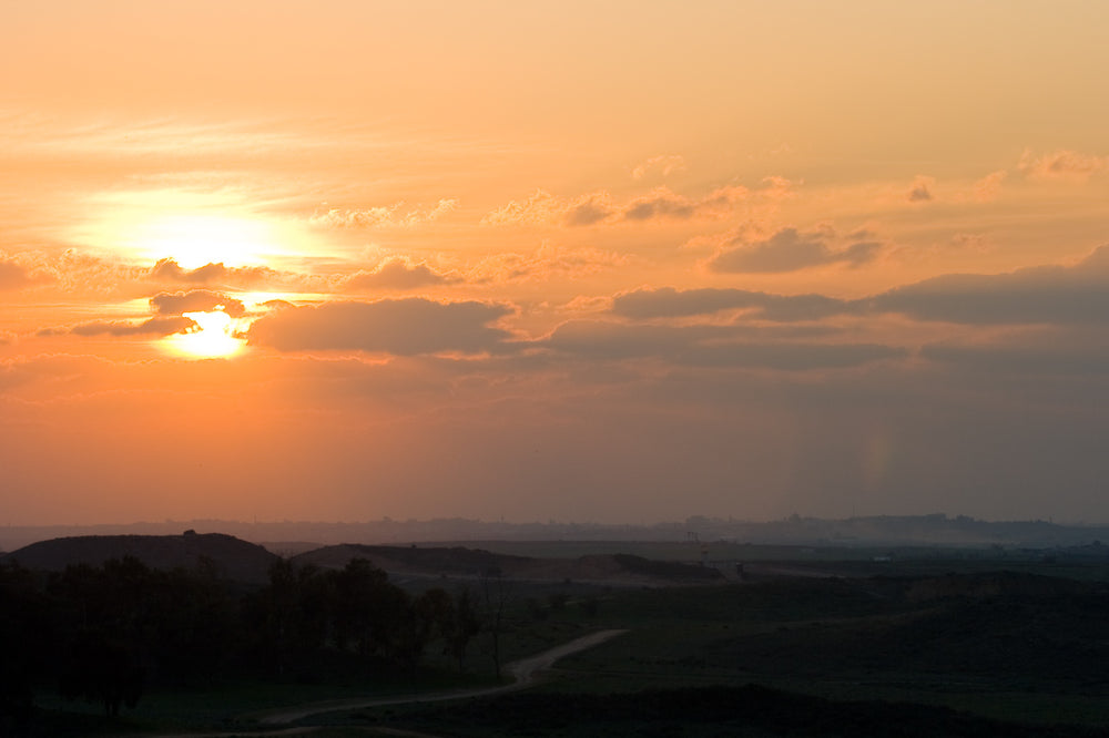 Vue de Gaza au coucher du soleil — photo d’illustration, Giorgio Montersino, CC BY-SA 2.0