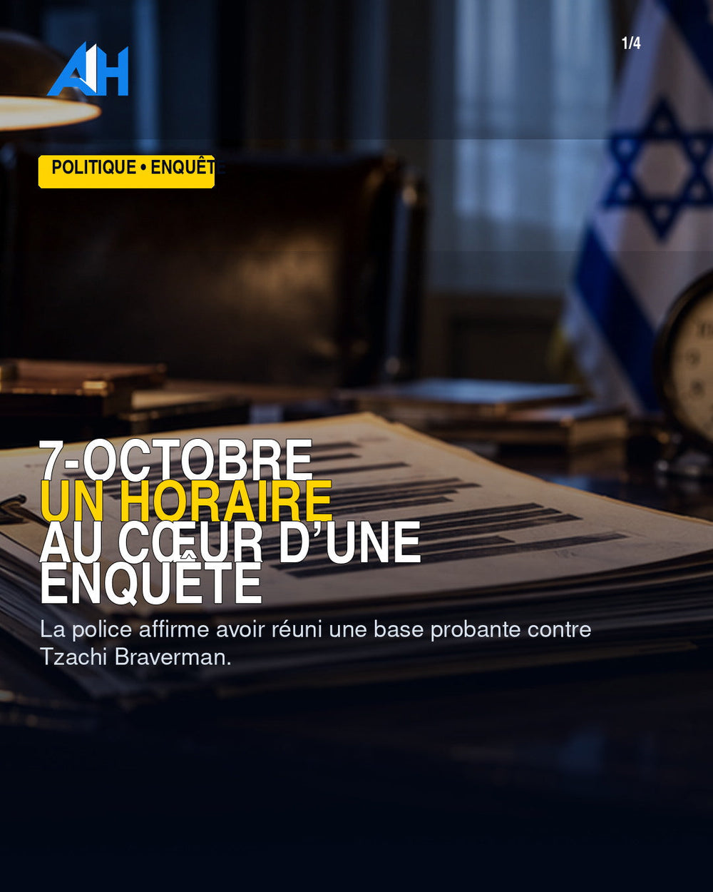 Enquête sur la modification présumée d’un horaire du 7-Octobre — visuel éditorial illustratif