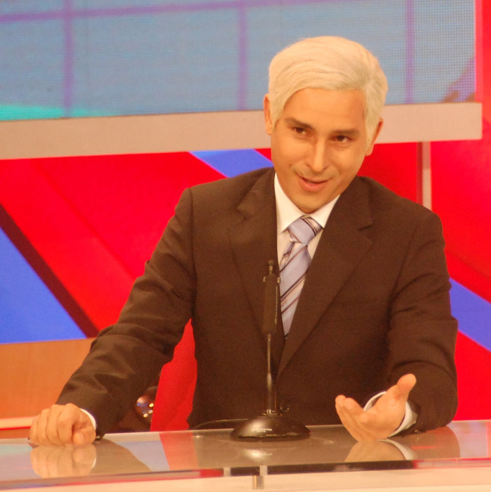 Mariano Idelman dans une imitation de Netanyahou, le 20 janvier 2009. Archive, pas une image de l’épisode de 2026. Sir kiss / domaine public.