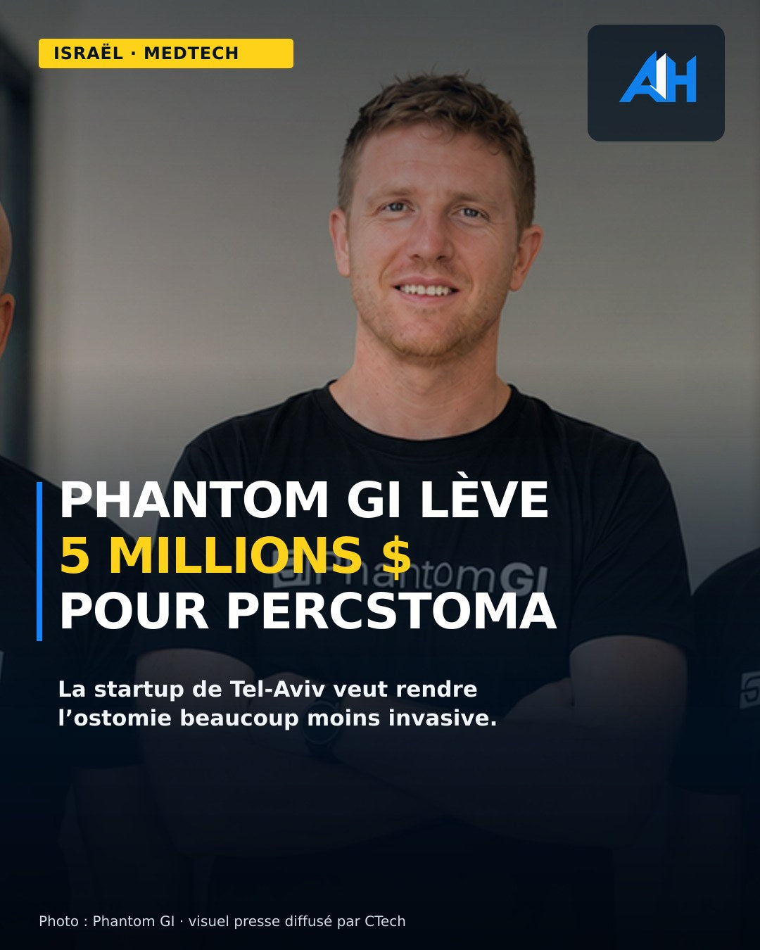 Phantom GI lève 5 millions de dollars pour rendre l’ostomie moins invasive