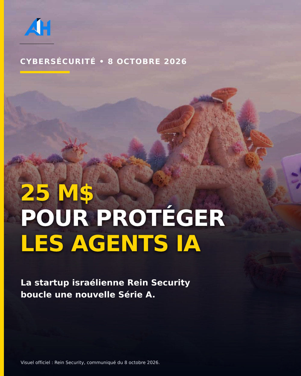 Rein Security lève 25 millions de dollars pour sécuriser les agents IA