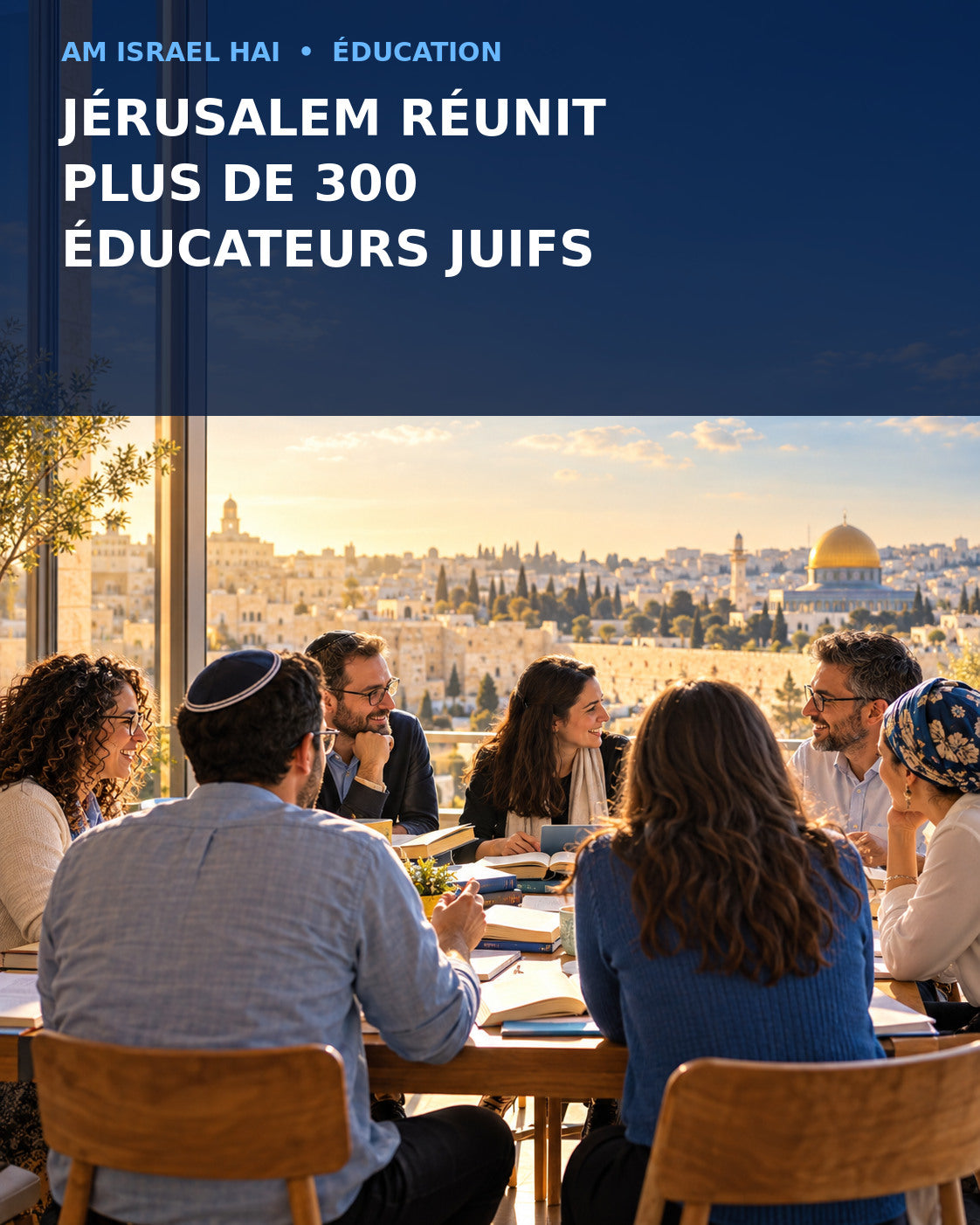 Jérusalem : huit éducateurs juifs du monde distingués lors du premier prix international