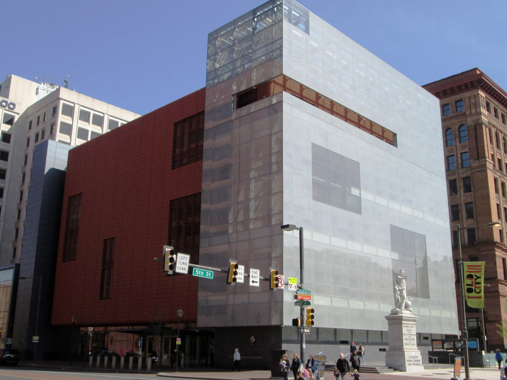 Musée Weitzman à Philadelphie, photographie d’archives du 21 avril 2013 par Beyond My Ken, CC BY-SA 4.0 ; ne montre pas la réunion de 2026
