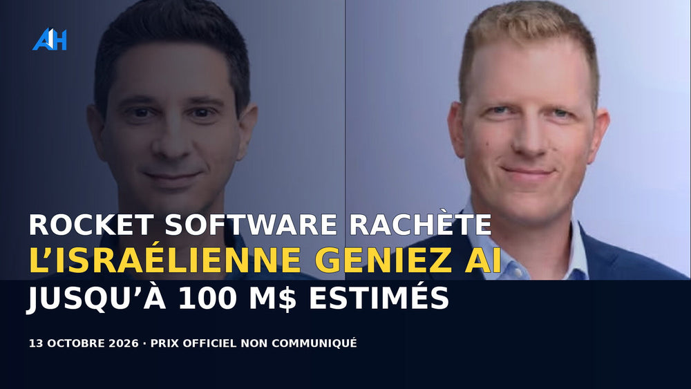 Rocket Software rachète la start-up israélienne Geniez AI