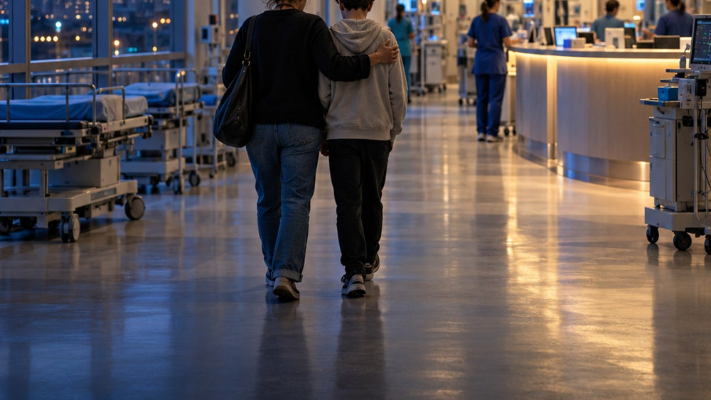 Visuel éditorial illustratif sur la santé mentale des jeunes en Israël