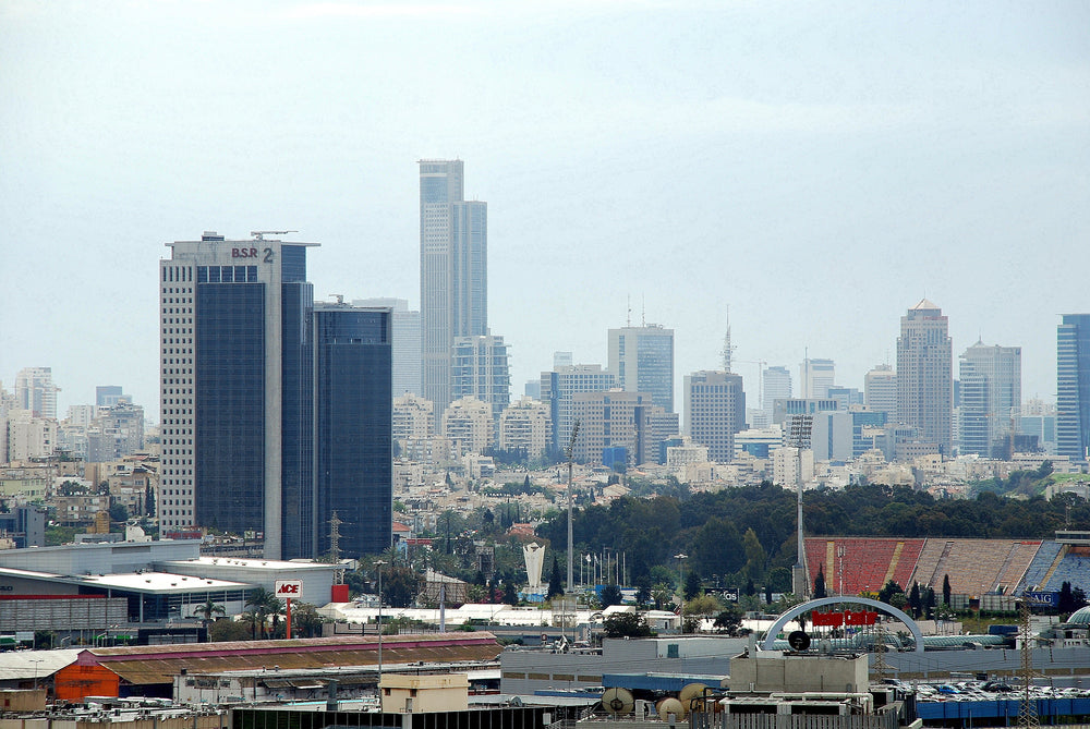 Quartier d’affaires associé à la high-tech israélienne à Herzliya — StateofIsrael, CC BY-SA 2.0 via Wikimedia Commons