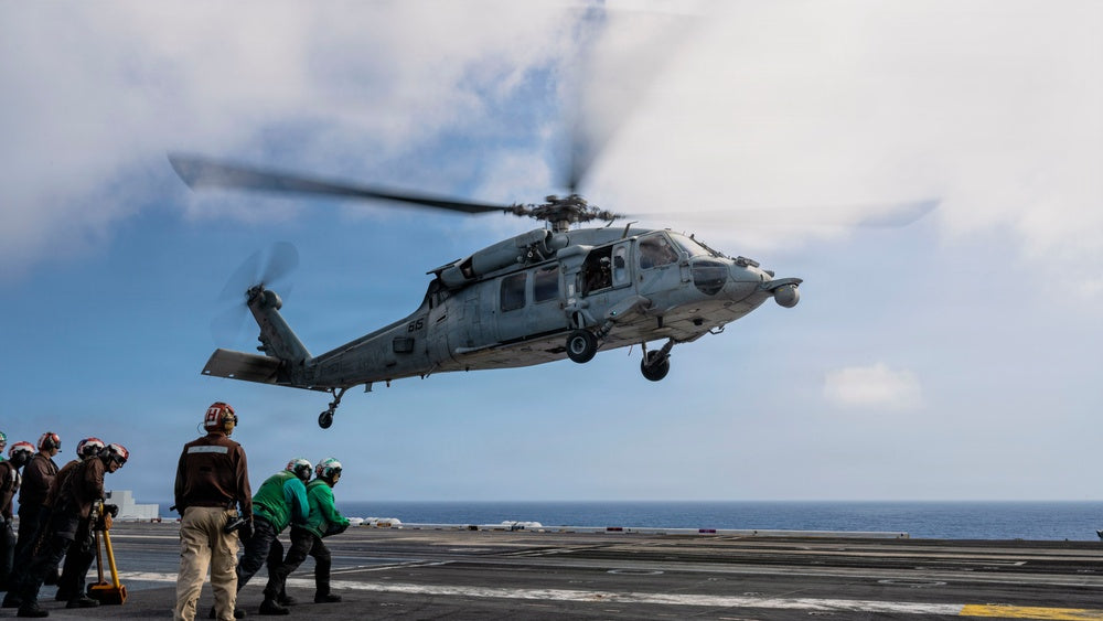 L’USS Theodore Roosevelt lors d’opérations aériennes dans le Pacifique le 29 septembre 2026. Photo d’archives U.S. Navy, domaine public.